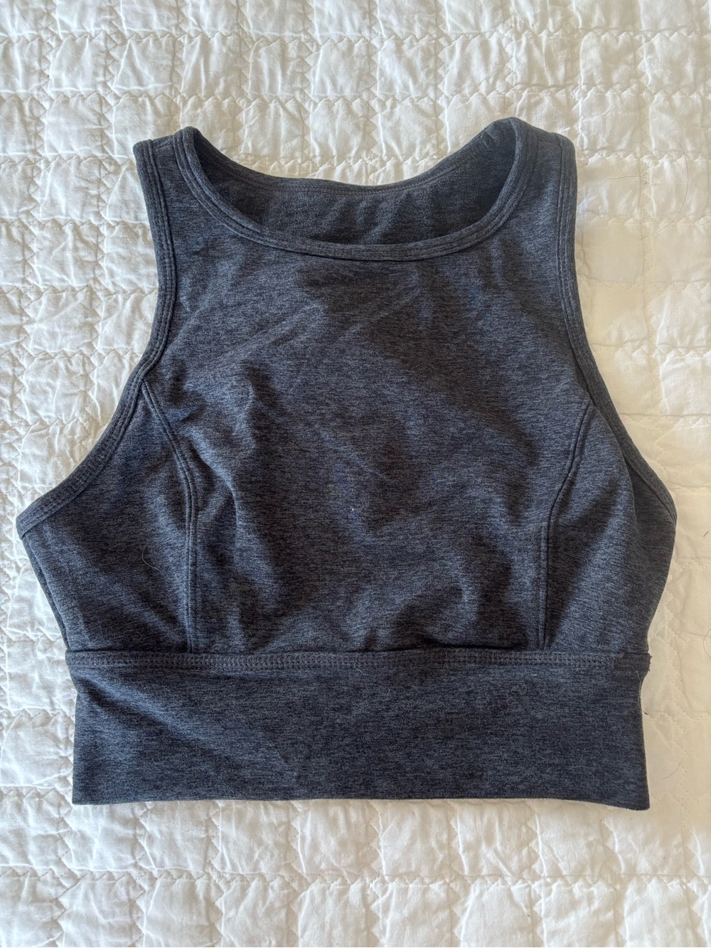 Target Charcoal High-Neck Sports Bra